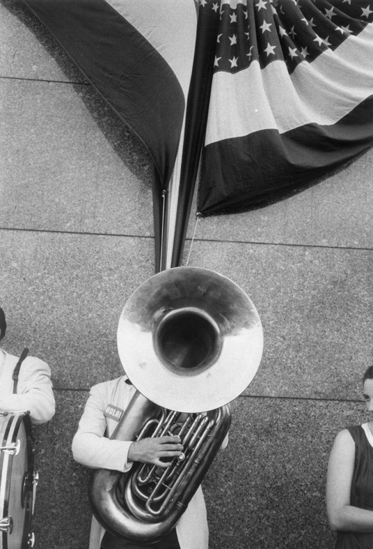 Robert Frank, Comizio politico, Chicago, 1956