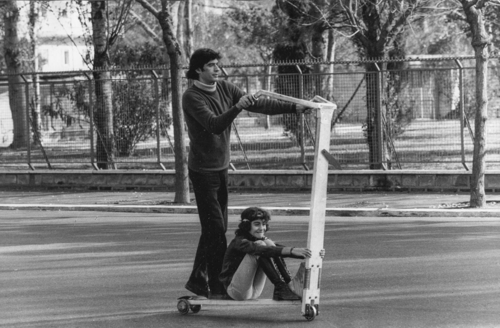 Monopattino easy rider con Renato-1970